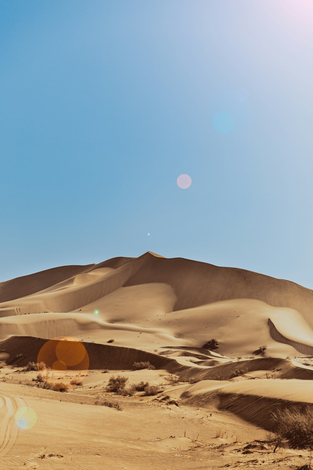 brown sand under blue sky during daytime