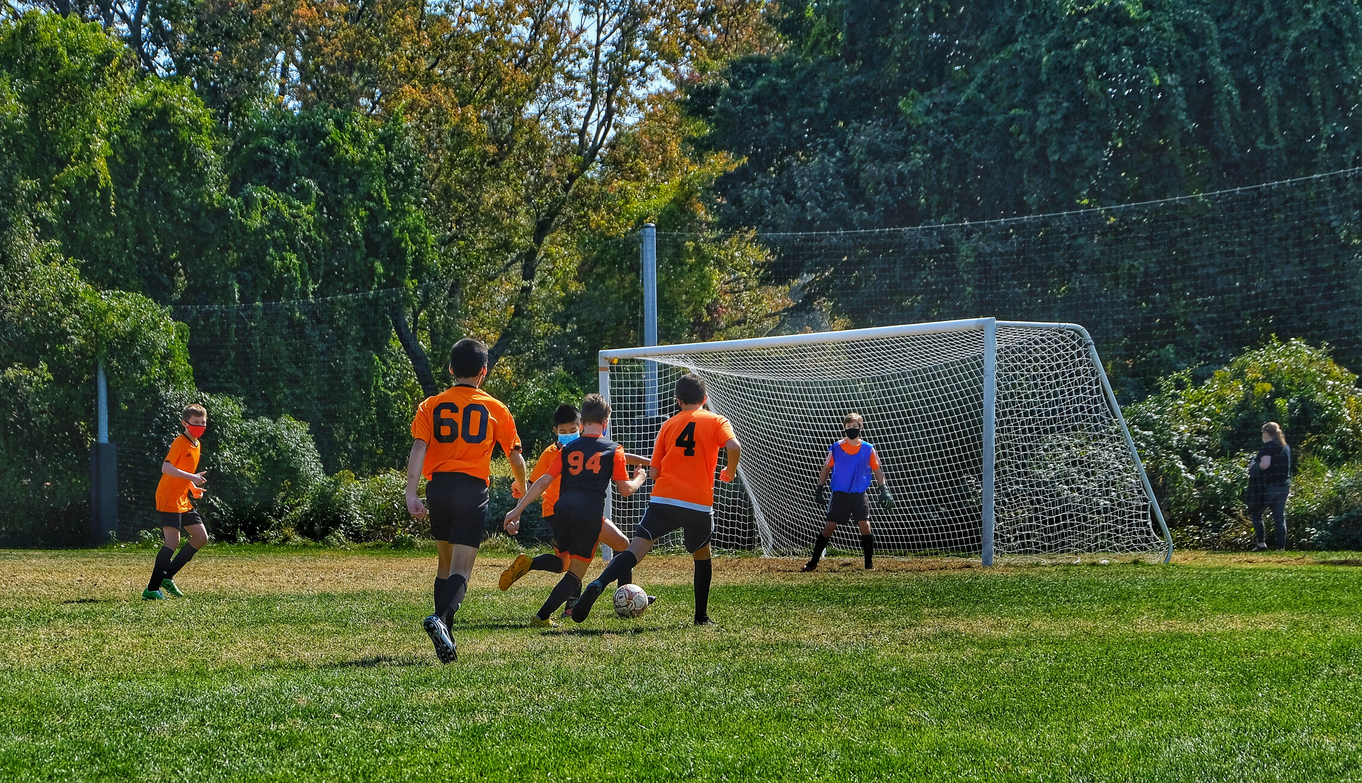 Teen Soccer / football match