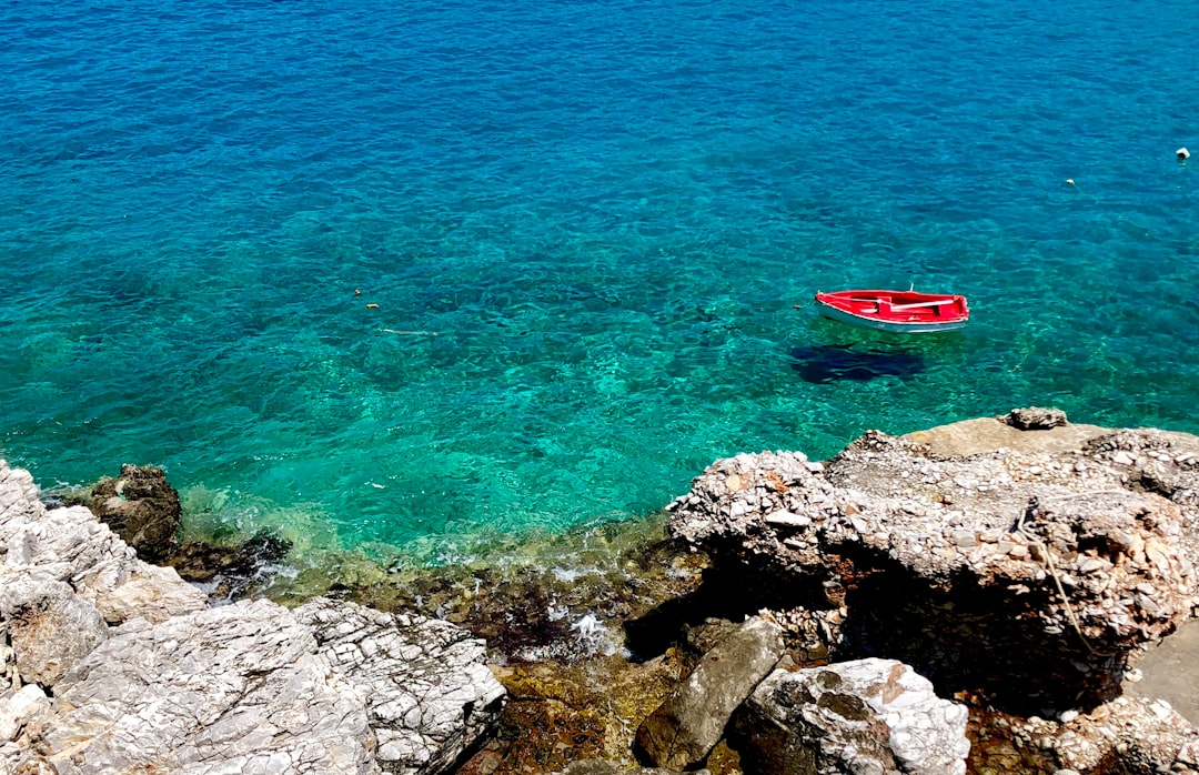 travelers stories about Bay in Agios Nikolaos beach, Greece