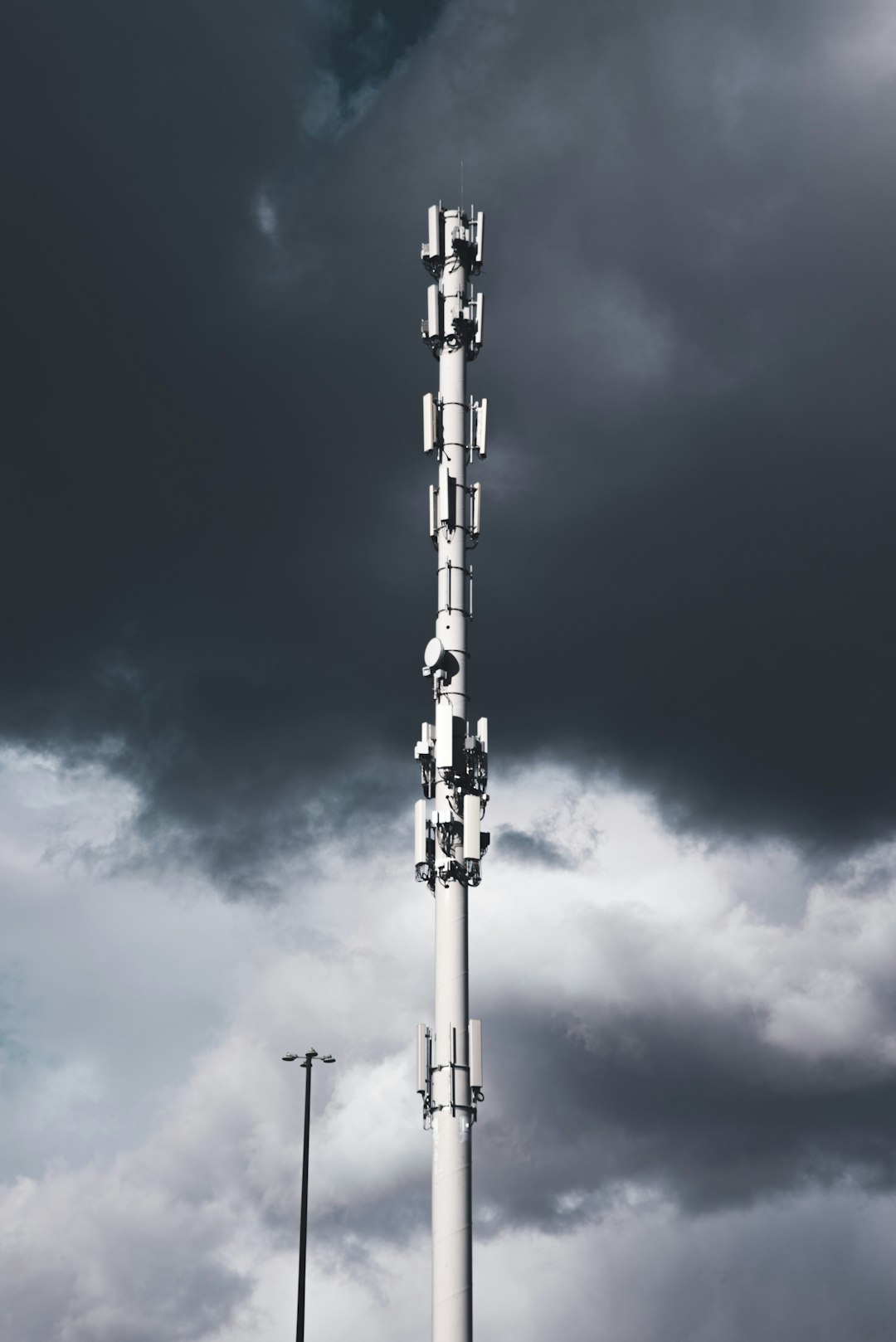 black and white tower under blue sky