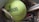 A tennis ball with the number 3 and brand name printed on it is placed inside a woven basket. Surrounding the ball are various stationery items including pencils, a ruler, and metal clips.