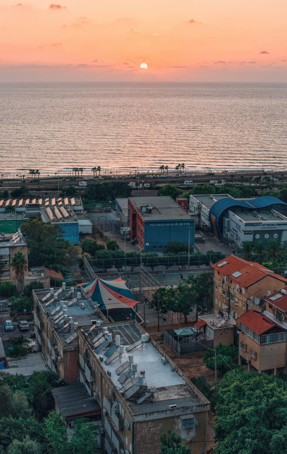 aerial view of city buildings during daytime