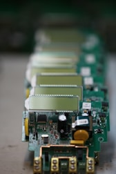 green and black circuit board