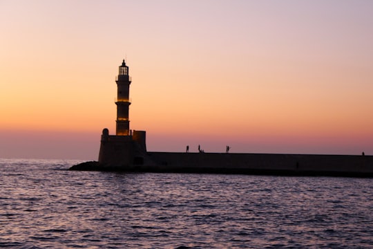 None in Venetian Lighthouse Greece