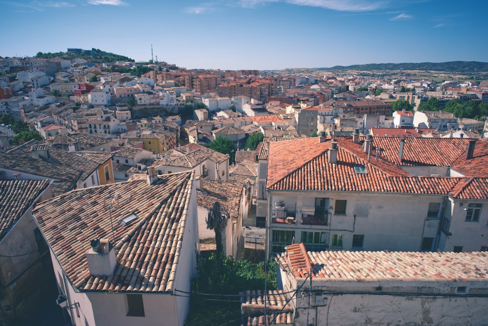 aerial view of city buildings during daytime