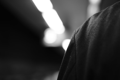 An abstract artistic shot that captures fashion in a unique perspective.