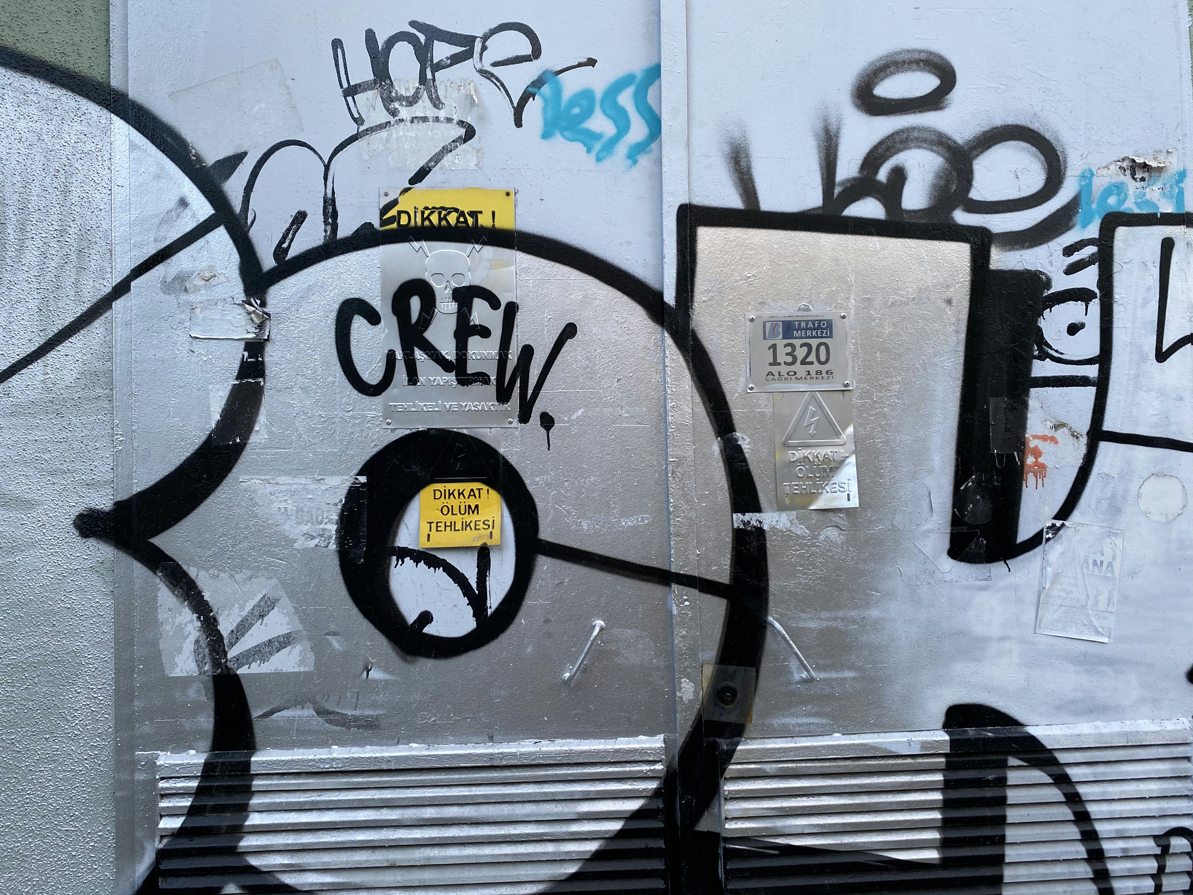 black and white bicycle lane sign
