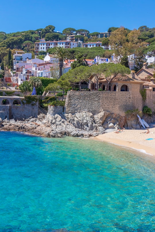 people on beach during daytime in Palafrugell Spain