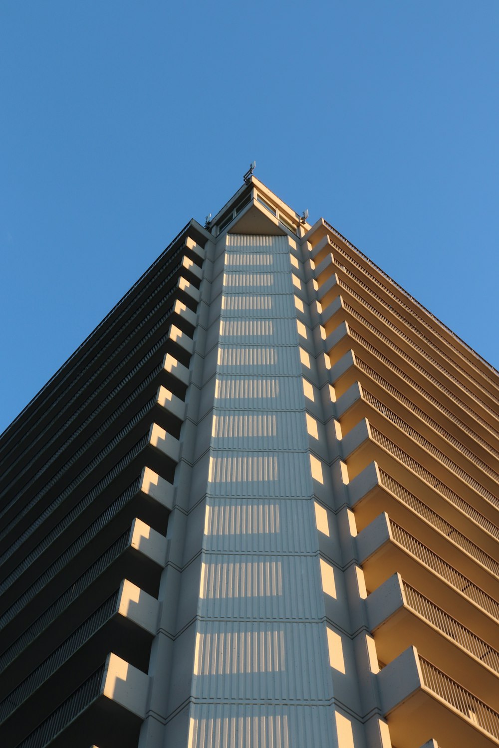 brown and white concrete building