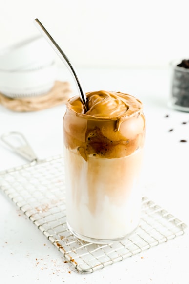 instant coffee recipes - whipped coffee