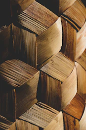 brown wooden blocks in close up photography