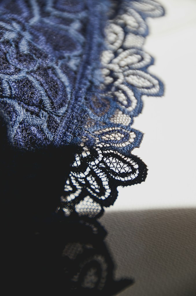 Embroidered Blue Blouse