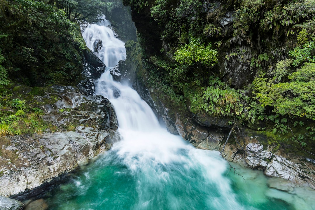 Waterfall photo spot Fiordland National Park New Zealand