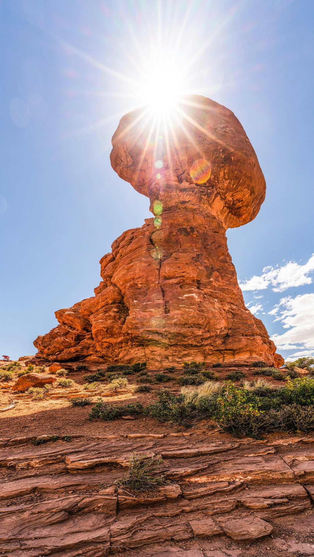 brown rock formation under blue sky during daytime