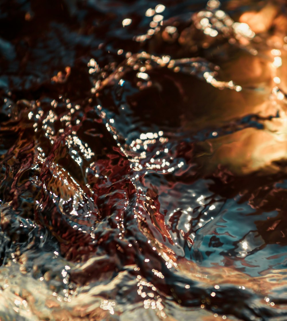 water splash on body of water