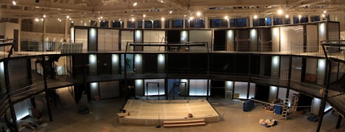 A stage design concept showcasing innovative use of space.