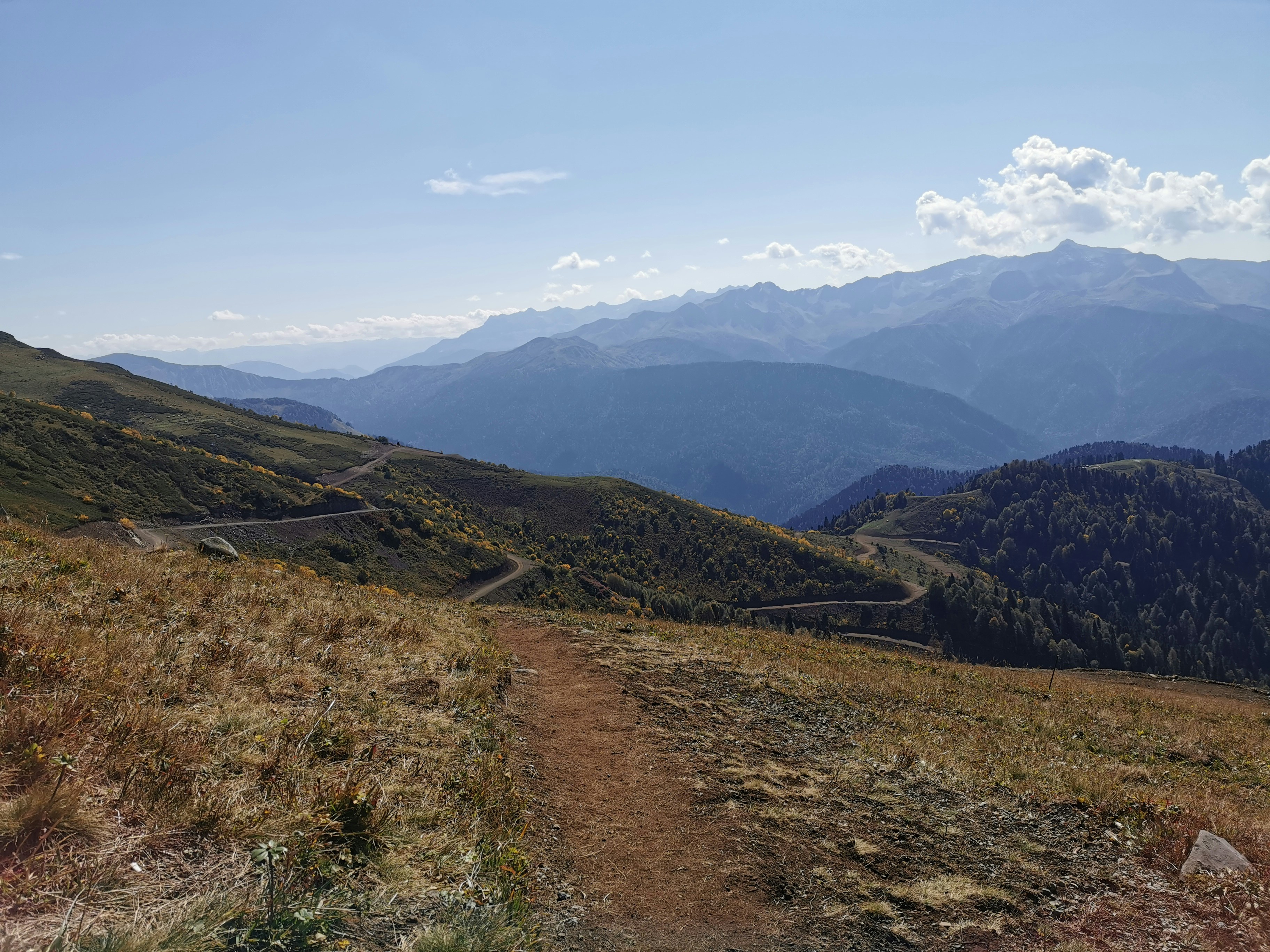 green and brown mountains under blue sky during daytime