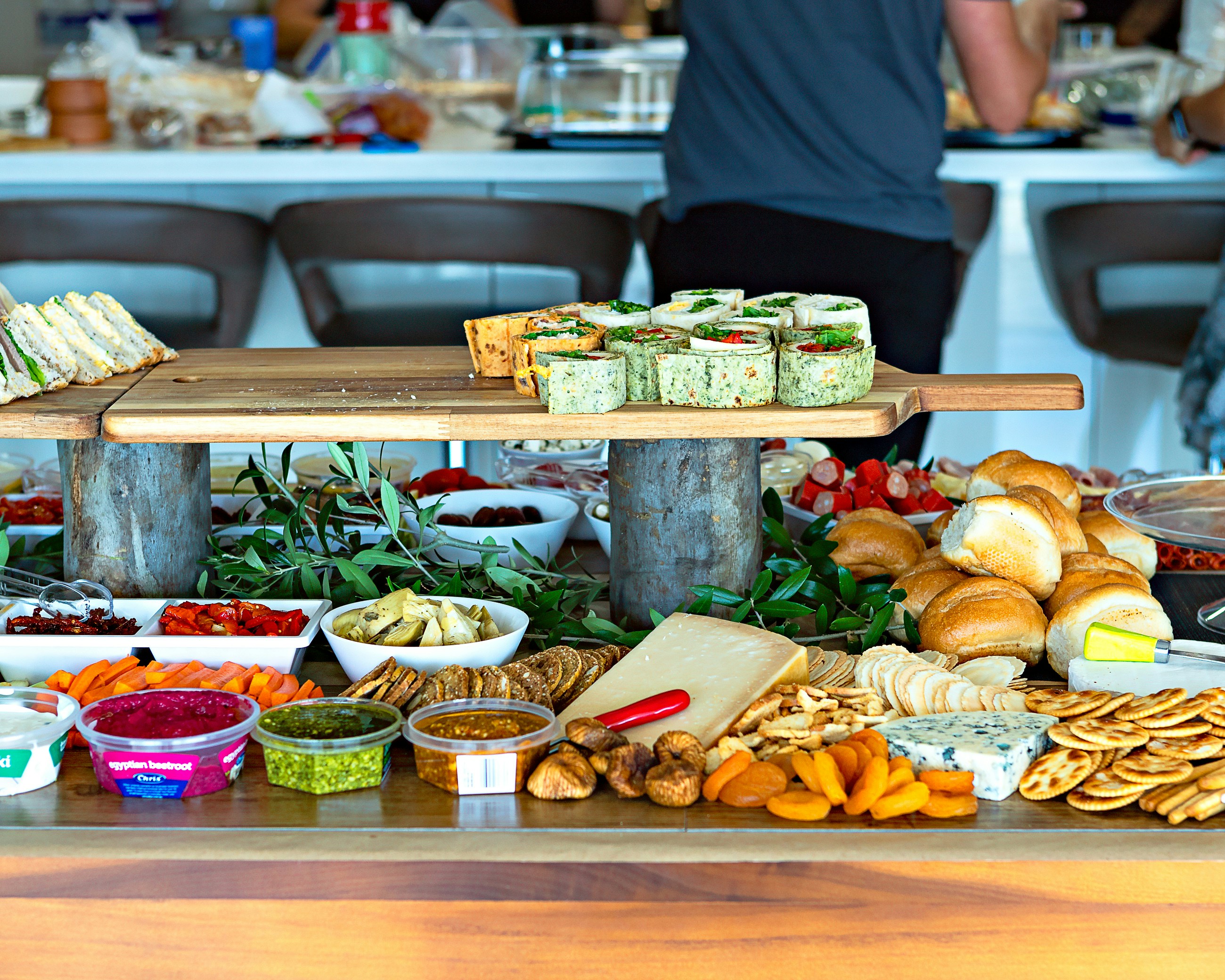 brown bread on brown wooden tray