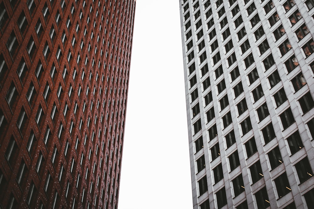 brown and white concrete building