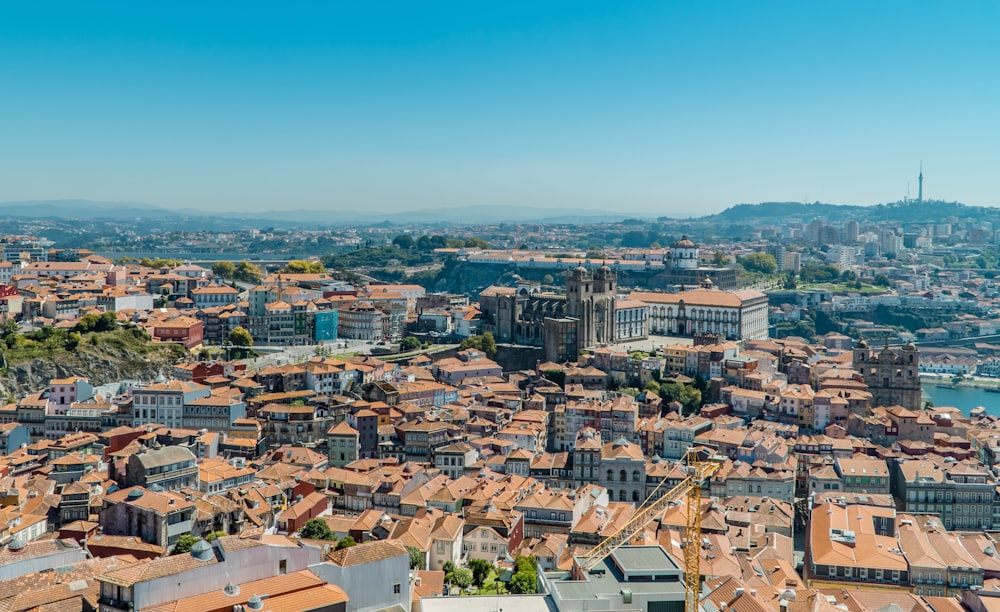 aerial view of city buildings during daytime