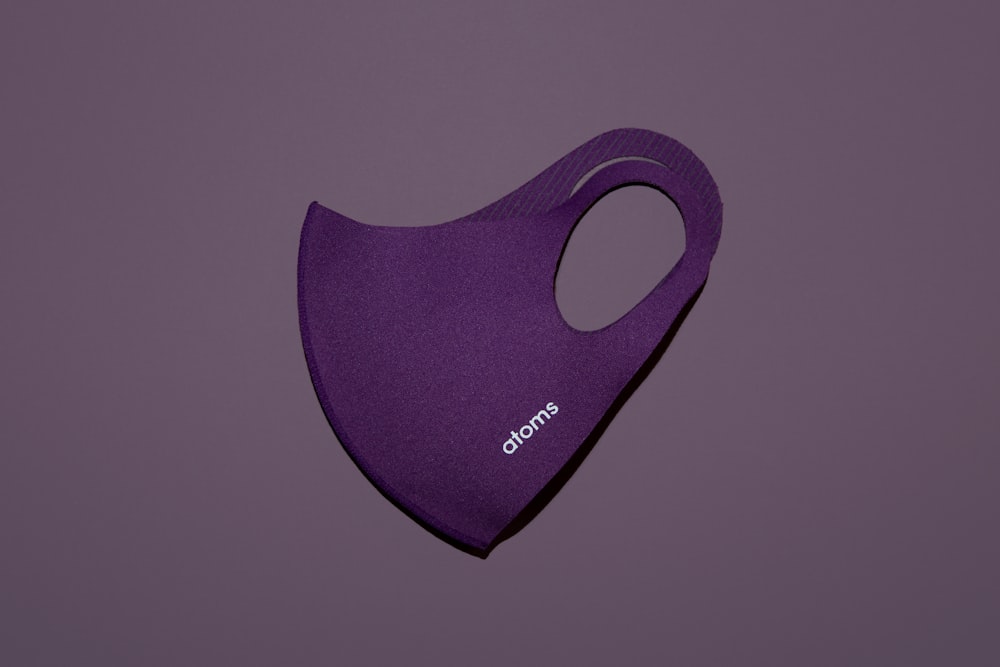 Purple face mask from Atoms