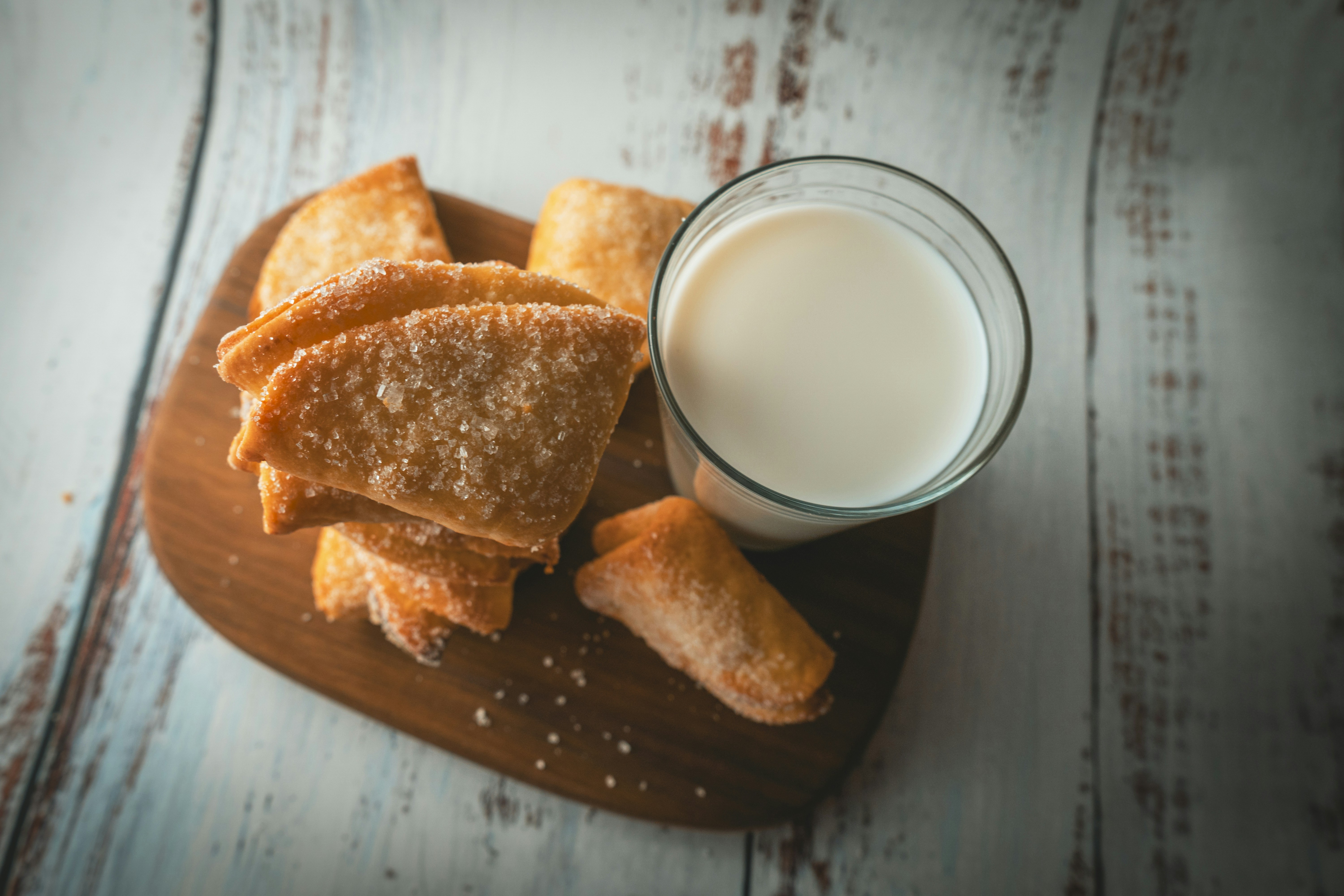 brown bread on brown wooden table