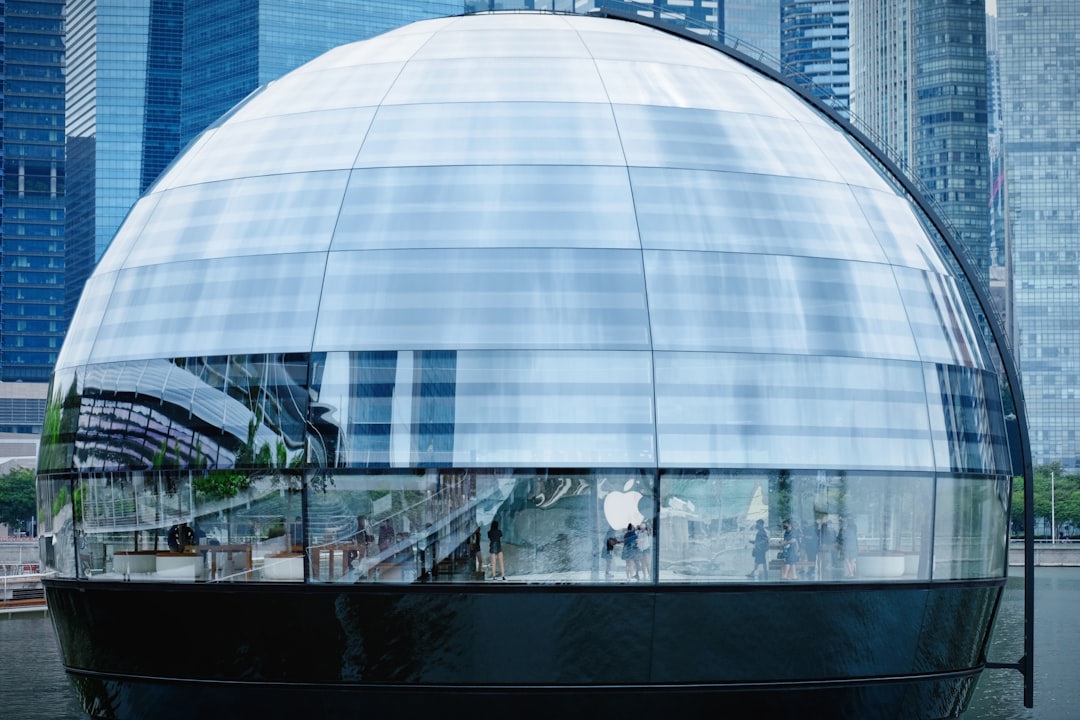 glass building with glass windows