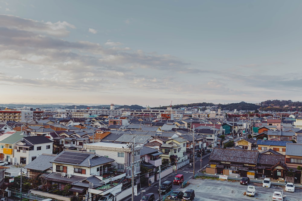 aerial view of city buildings during daytime