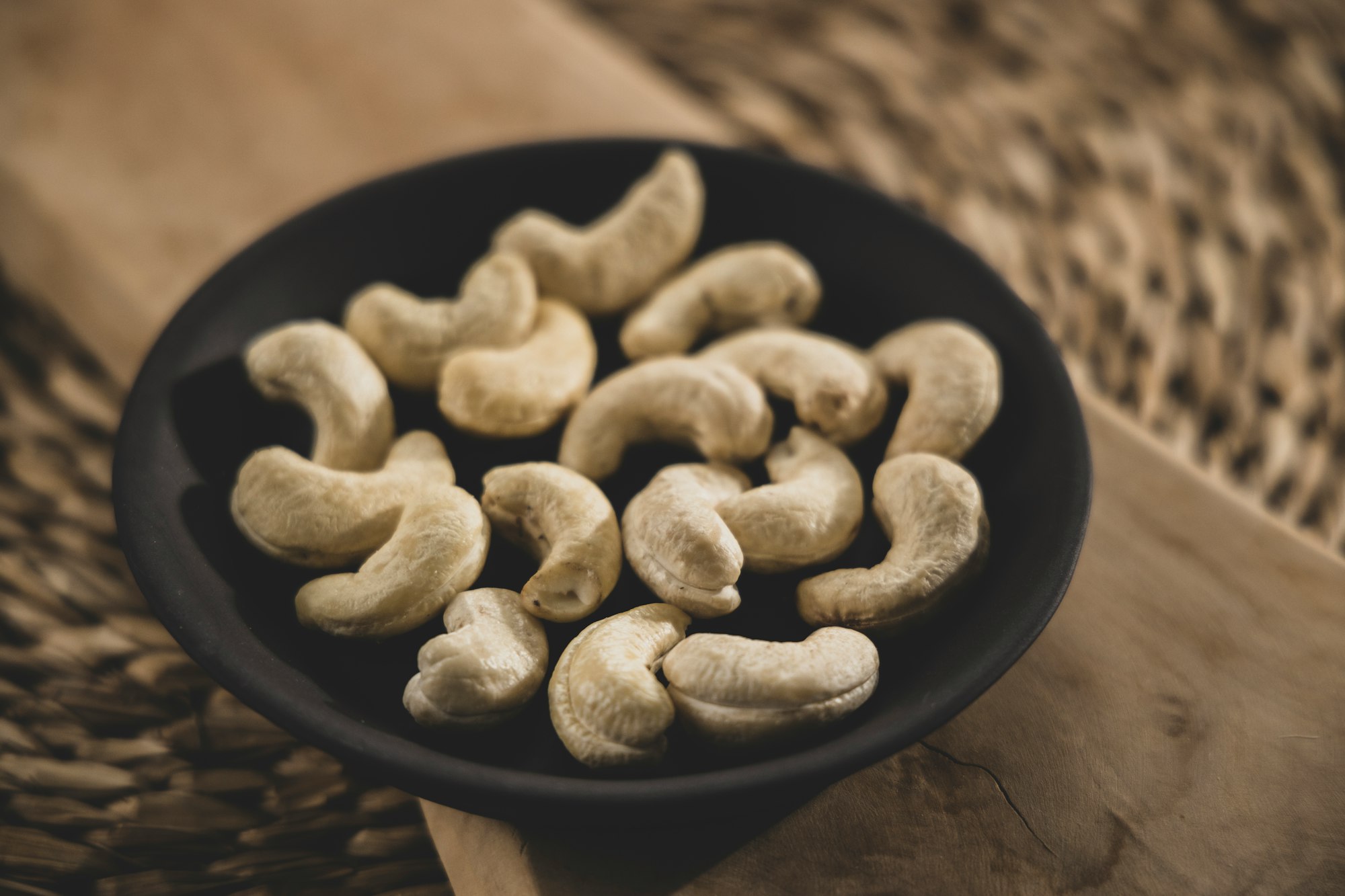 fresh and delicious cashews