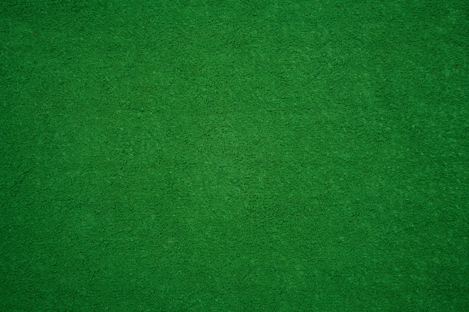 green textile in close up image