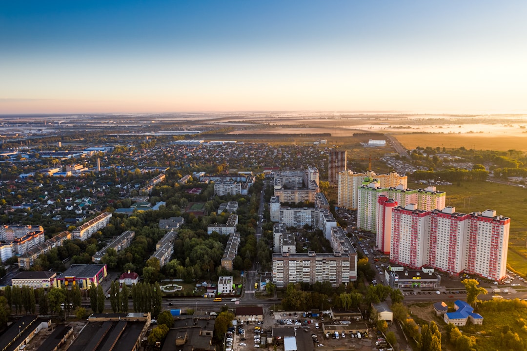 aerial view of city during daytime