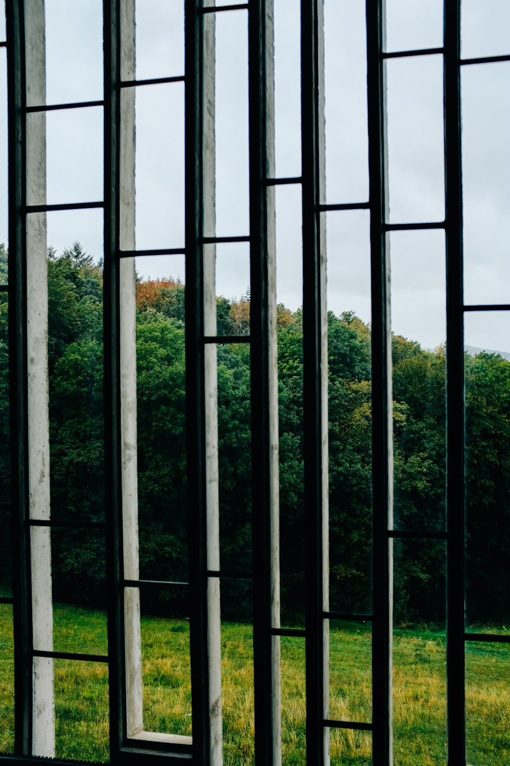 black wooden window frame during daytime