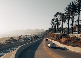 black car on road during daytime