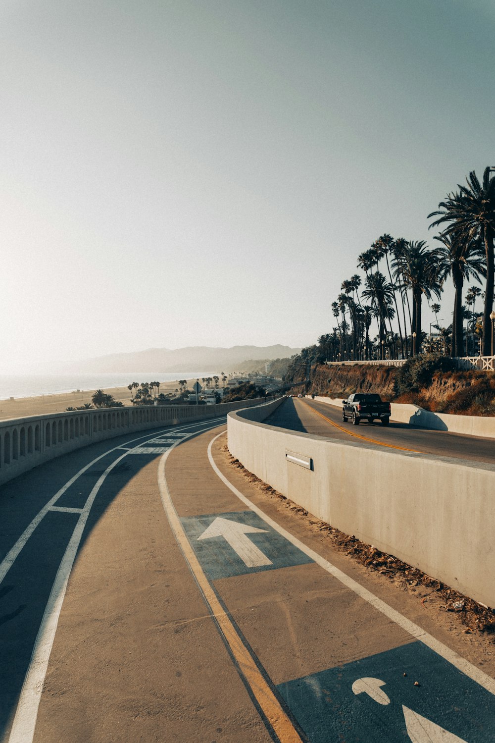 gray concrete road during daytime