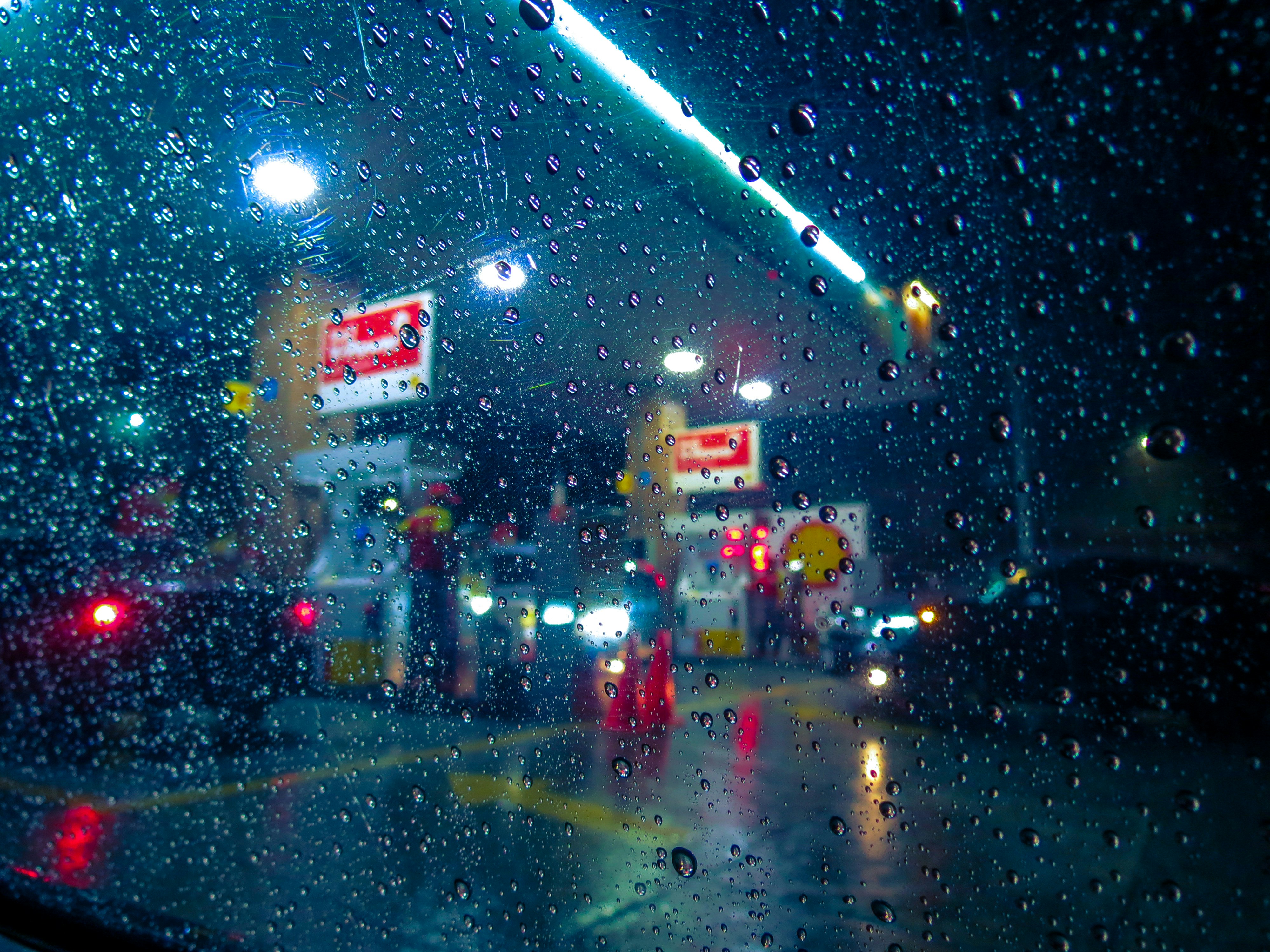 cars on road during night time