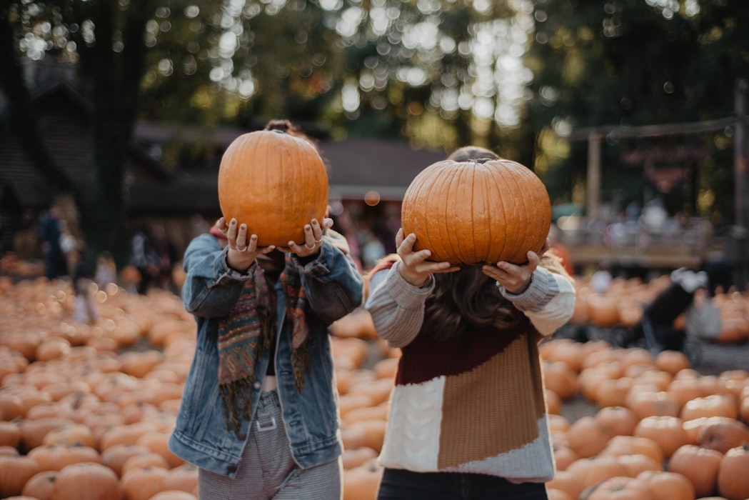 head to the pumpkin patch for a date day