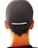 A person is seen from behind wearing a black Under Armour cap. The cap has a textured pattern with a prominent brand logo on the back.