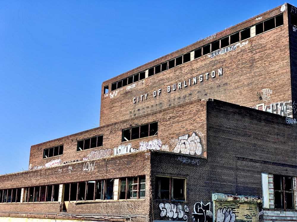 brown brick building under blue sky during daytime