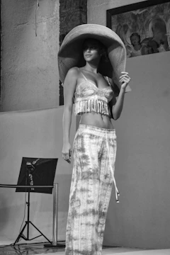 Behind the scenes shot of El Conejo Malo preparing for a performance.