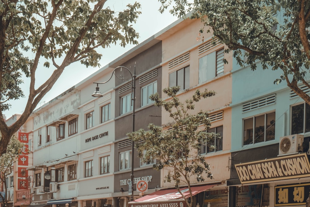 white and brown concrete building