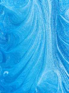 blue and white abstract painting