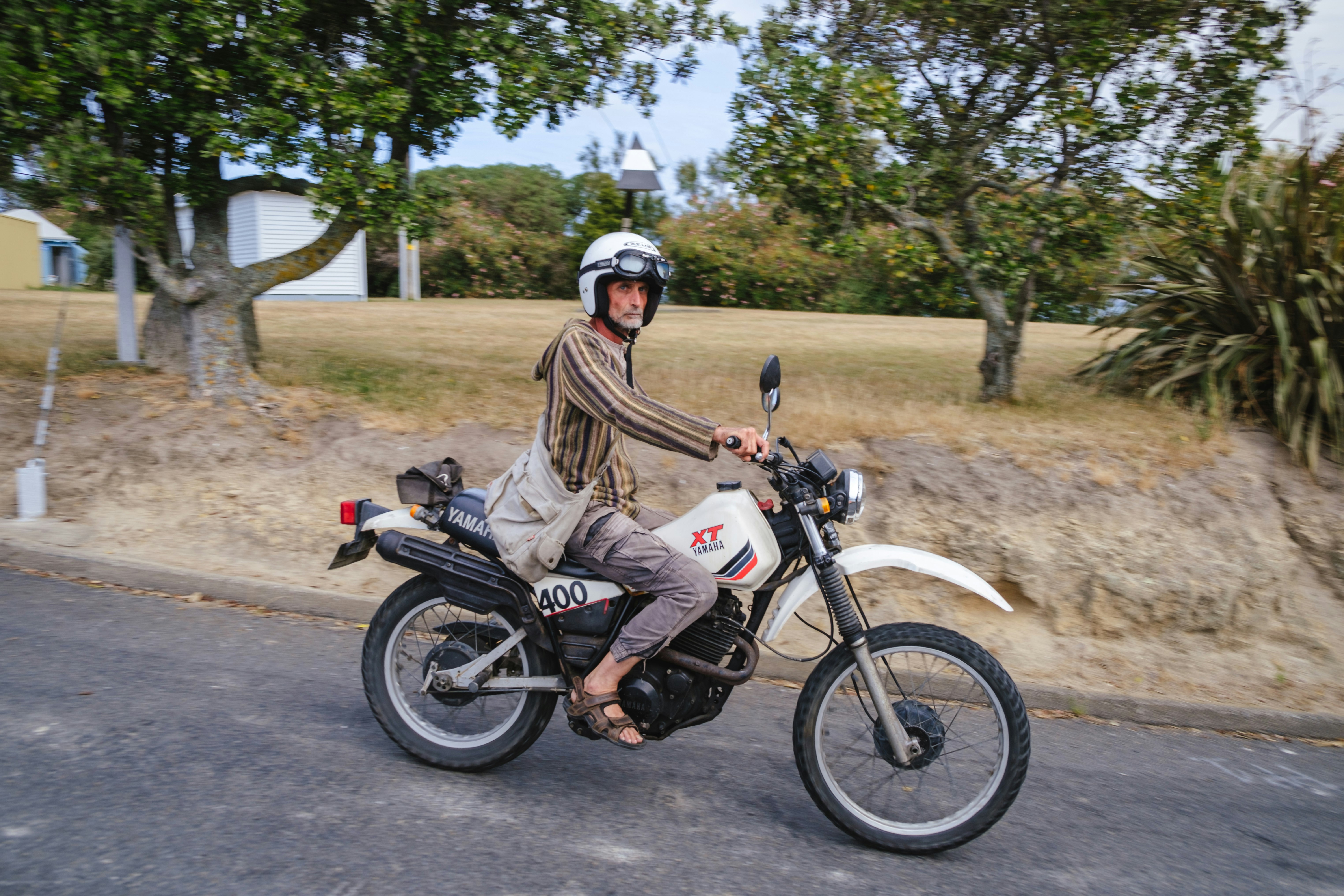 man riding on motocross dirt bike