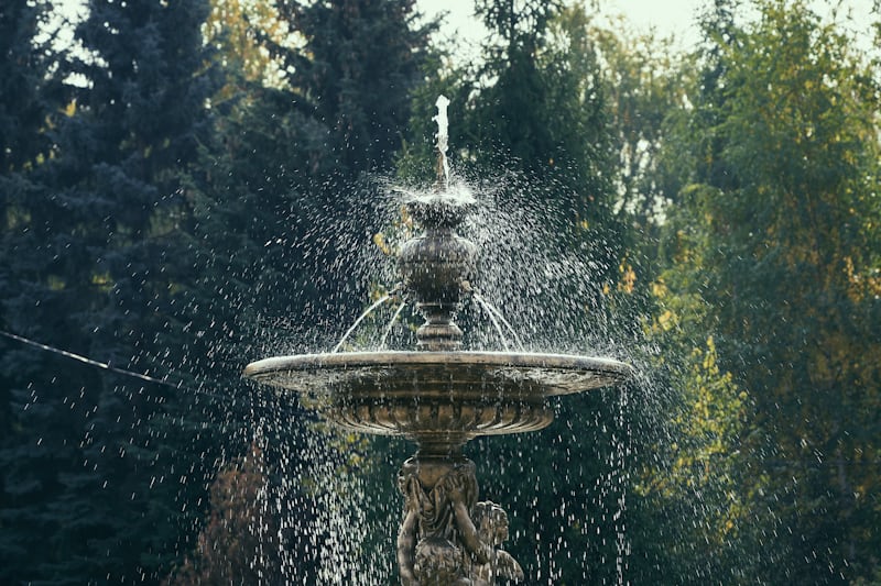 Outdoor Fountain,