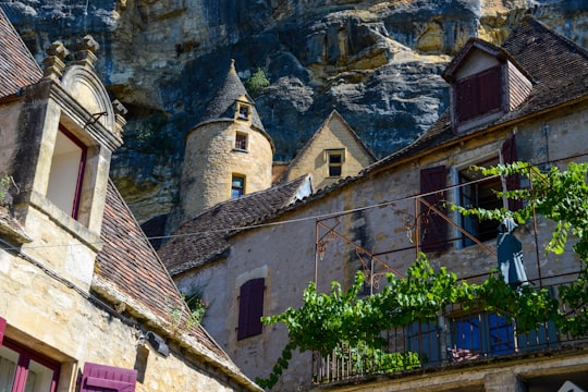 brown and gray concrete building in Dordogne France