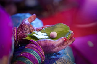 pink blue and green textile