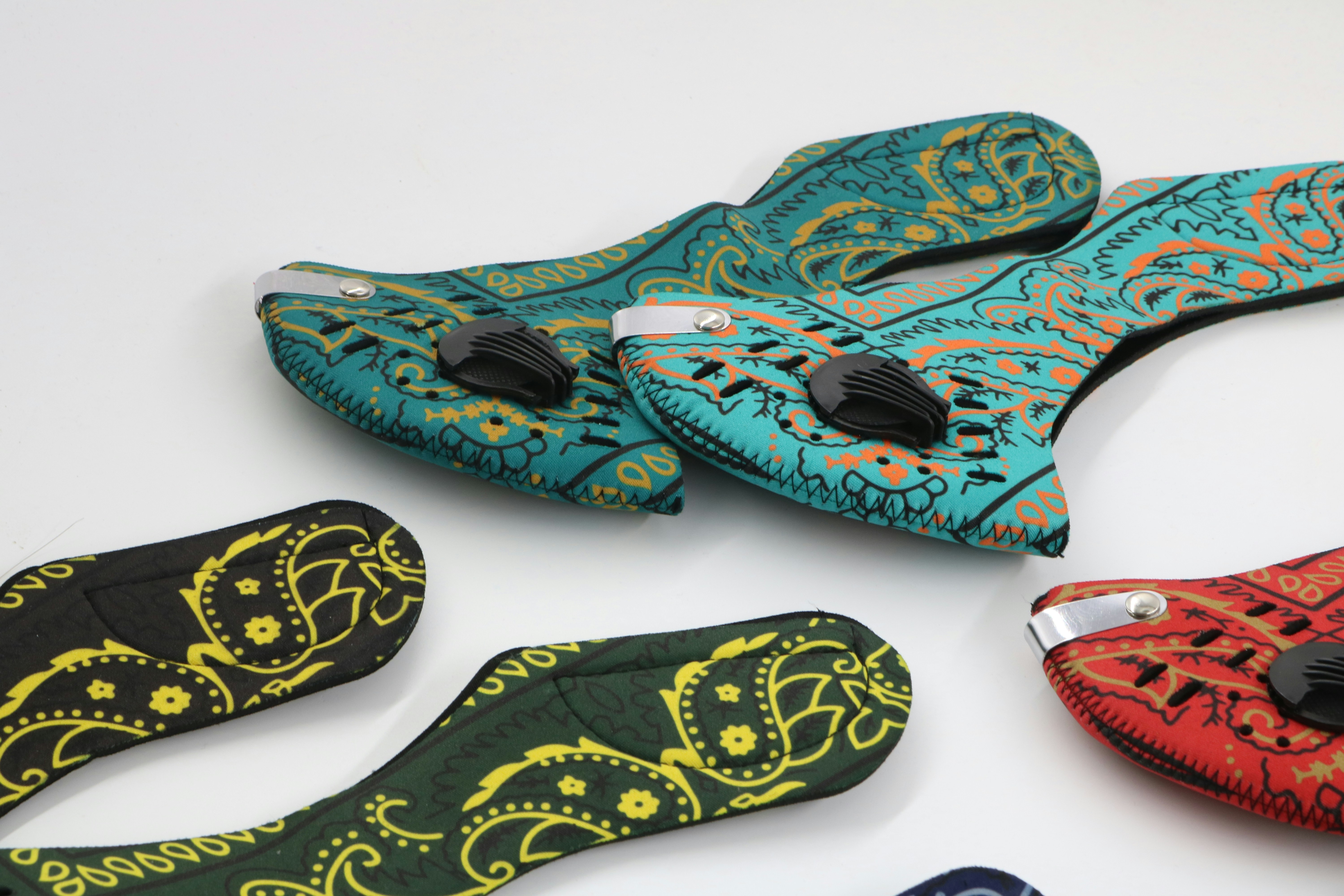 Close-up of a foam cushioning layer inside a modern shoe