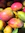 red and yellow round fruits