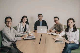 3 women sitting at the table