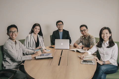 3 women sitting at the table