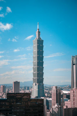 city skyline under blue sky during daytime